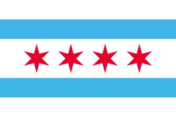 chicago city flag