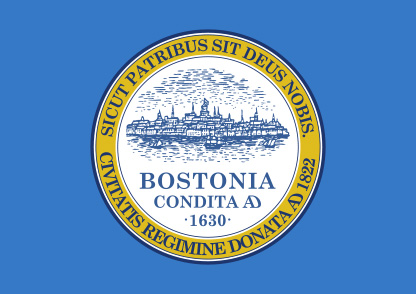 city of boston flag