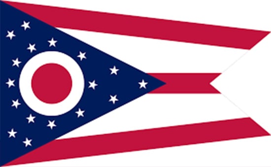 ohio state flag