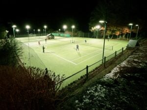 shinetoo banbury tennis club lighting armadillo 1