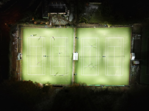 shinetoo banbury tennis club lighting armadillo 2