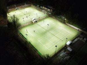 shinetoo banbury tennis club lighting armadillo 5