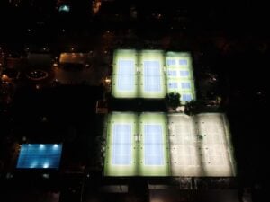 shinetoo lighting tennis court