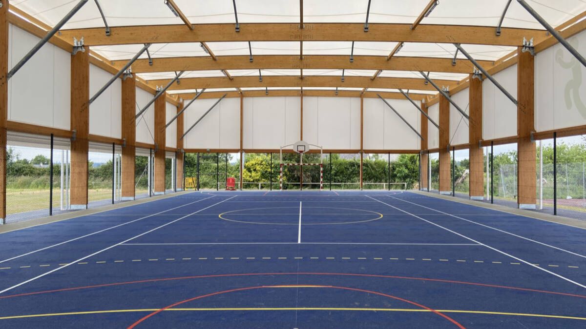 9,770 sq ft covered sports hall to boost physical activity