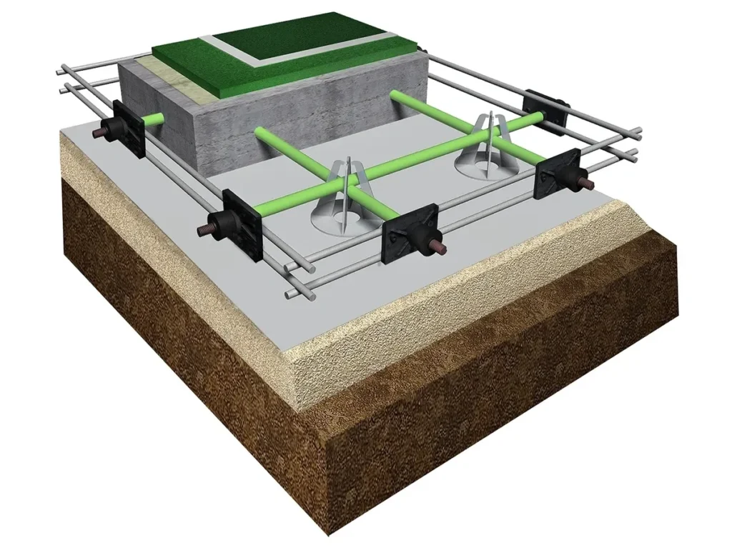 ClassicCourt post-tension concrete court system