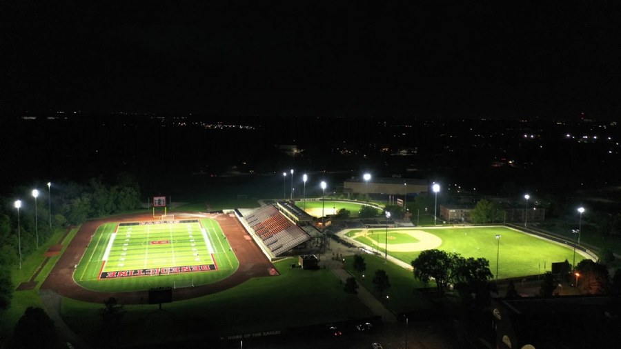 Collegiate field lighting replacement: Benedictine University