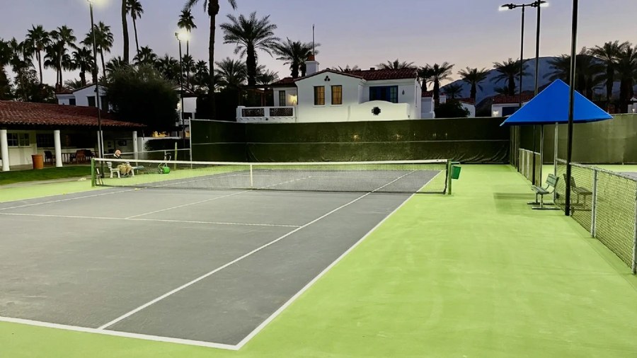 Desert-rated resort court lighting: La Quinta Resort and Club