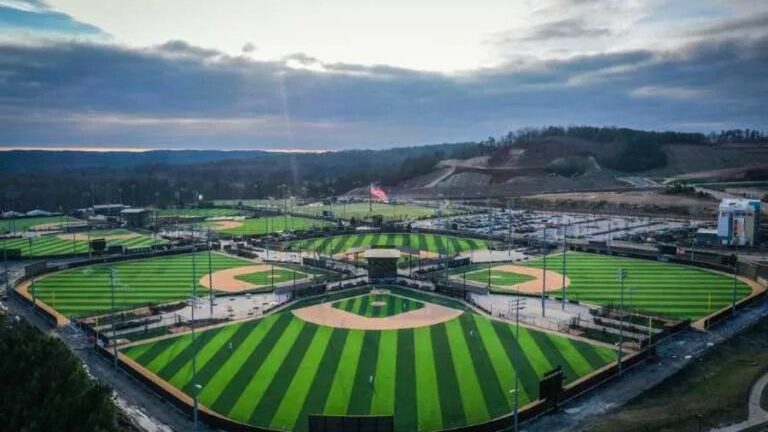 Eight baseball fields and 17 batting cages re-turfed in 40 days: LakePoint Sports