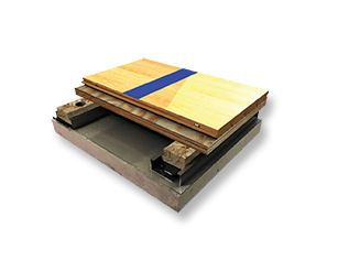 Robbins Bio-Channel Classic hardwood sports floor system by Robbins Sports Surfaces