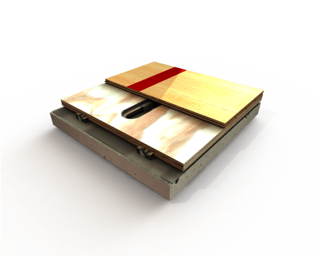 Robbins Bio-Channel SB hardwood sports floor system by Robbins Sports Surfaces