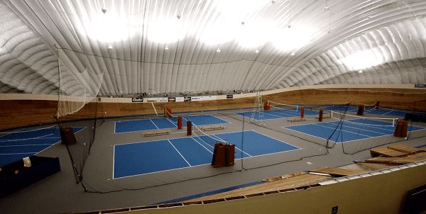 Seamless Robbins Pulastic floor at the Harry Jerome Sports Centre