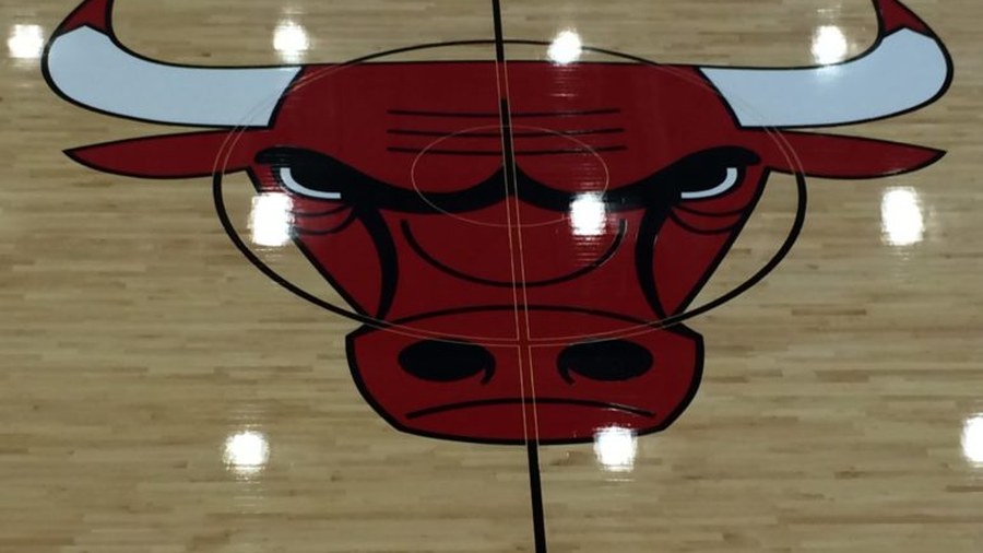 Robbins MVP floor at the Chicago Bulls Advocate Center