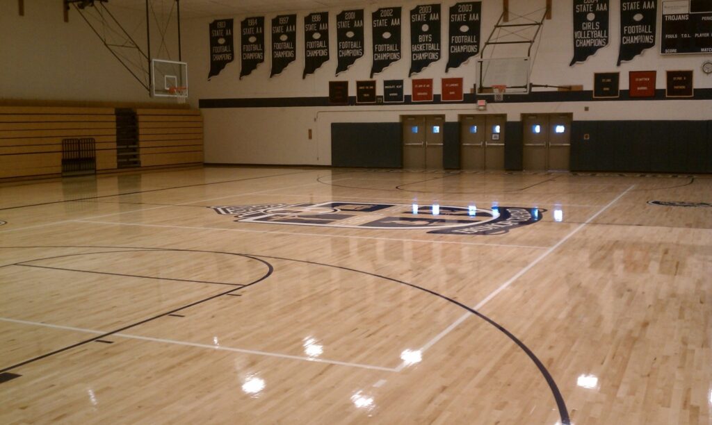 Layer cutaway of the Robbins Eclipse floor system