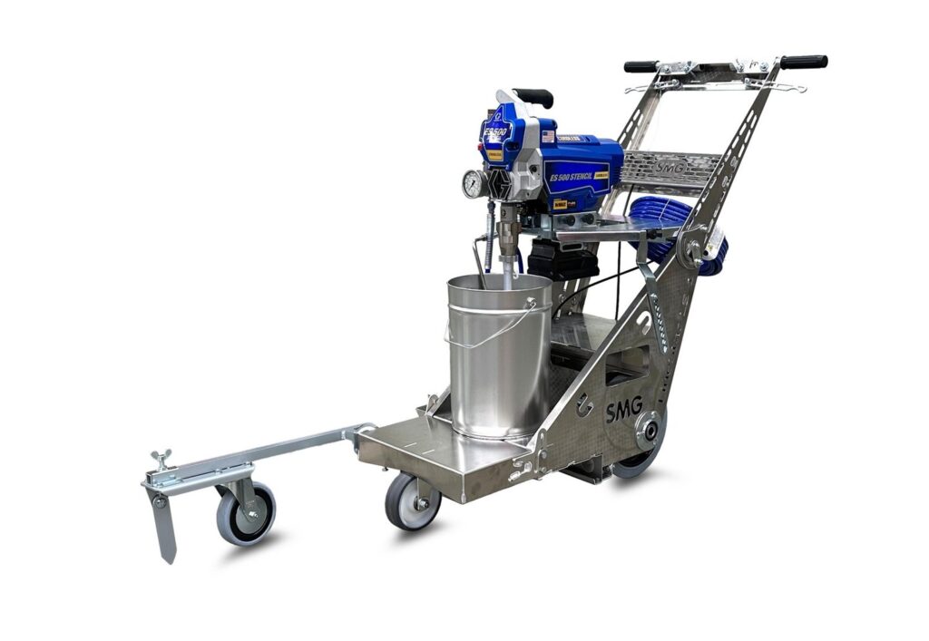 LineStar LS1 pocket striping machine