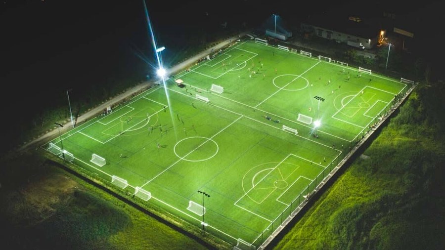 Two new turf fields in under five weeks: Chase Fieldhouse
