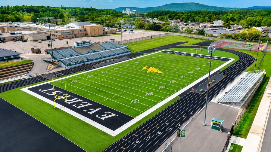 Multi-sport turf with a shock pad: D.C. Everest High School
