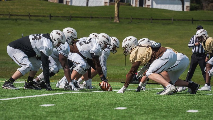 Football practice field turf: Lehigh University
