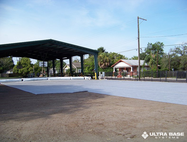 A school play yard turned into a turf field in five days: Academy Prep Center of Tampa