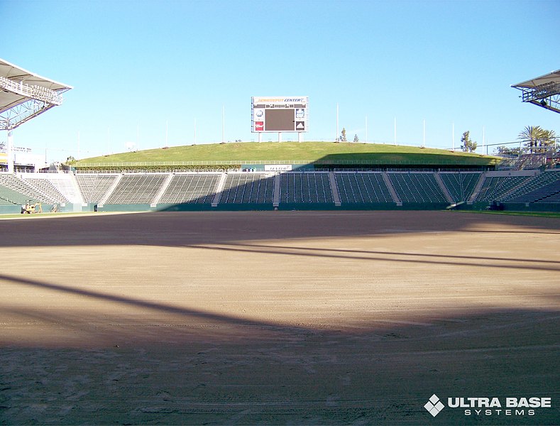 An 82,500 sq ft stadium field converted in six days: Home Depot Center