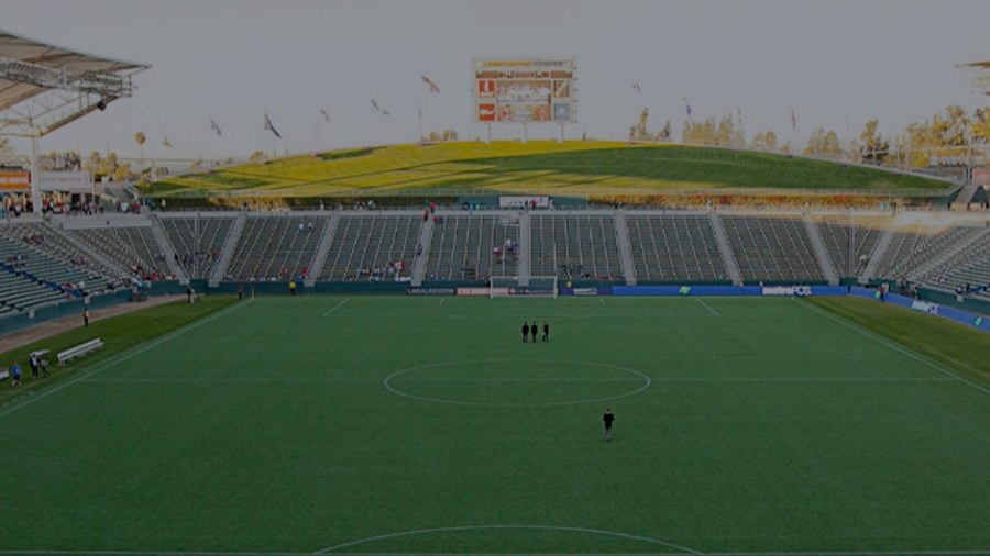 An 82,500 sq ft stadium field converted in six days: Home Depot Center
