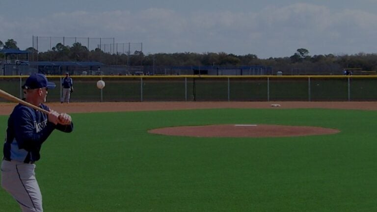 Spring training field converted to synthetic turf: Tampa Bay Rays
