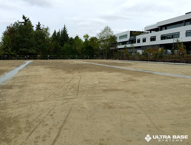 A school turf field built for 150 rainy days a year: Lakeview Elementary