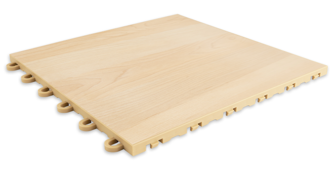 VersaCourt Wood-Grain tile